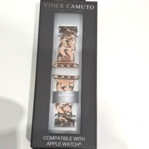 Vince Camuto Rosegold Curb-Chain Bracelet For Apple Watch